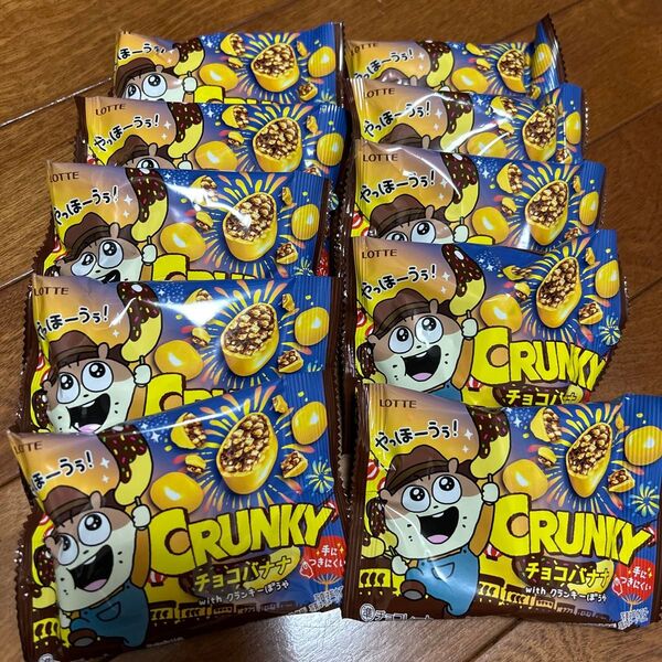 ロッテ クランキー ポップジョイ チョコバナナ 10袋