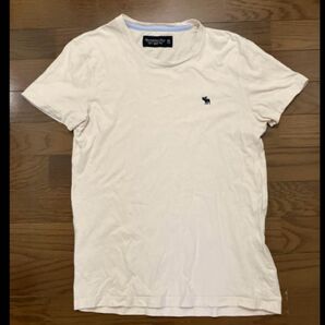 アバクロンビー&フィッチ ベージュ XSサイズ 半袖 Tシャツ