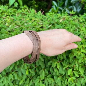 夏のセール 山葡萄ブレスレット バングル シンプル