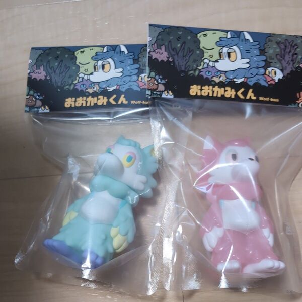 あらいきりこ おおかみくん さくら 青空Ver. ゆめ ソフビ