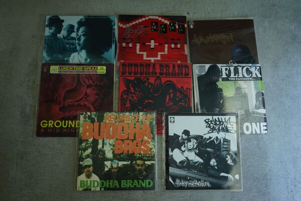 8枚セット Buddha Brand DEV LARGE レコードコレクション ヒップホップ