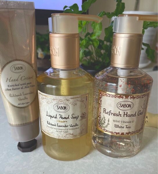 SABON ハンドジェル・ハンドソープ・ハンドクリーム