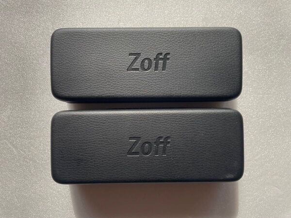 新品未使用 Zoff ゾフ メガネケース ハードタイプ メガネクロス付き