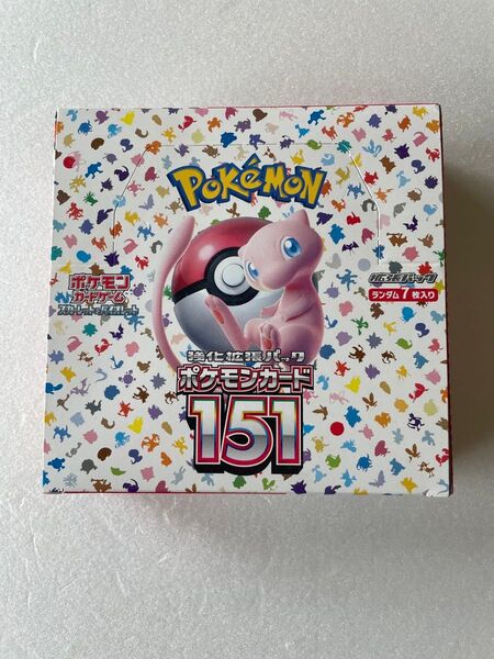 ポケモンカードゲーム151 シュリンク無し ぺりぺり付き