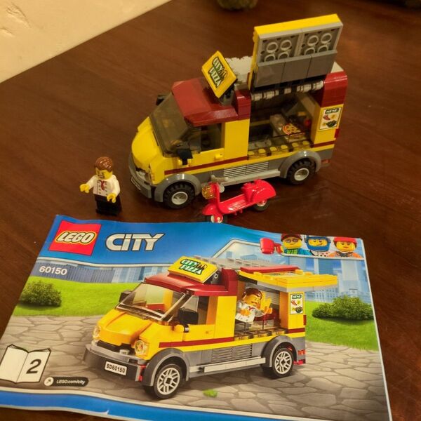 LEGO CITY ピザ屋の車 60150