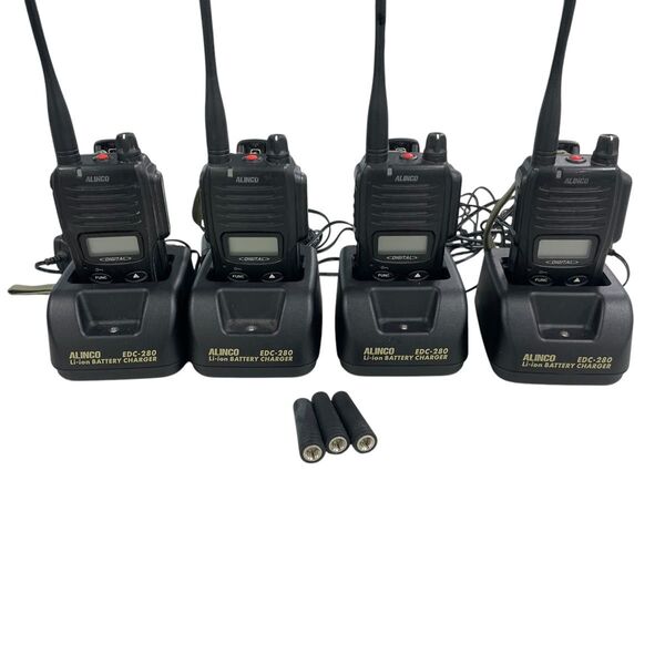 ALINCO DJ-DP10B 無線機 4台セット