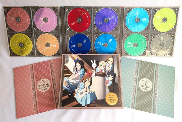 けいおん! MUSIC HISTORY'S BOX/CD12枚&ブックレット2冊 CD