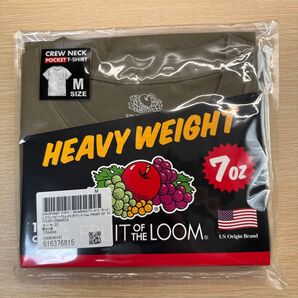 FRUIT OF THE LOOM フルーツオブザルーム Tシャツ ポケット付 7オンス ヘビーウェイト Mサイズ
