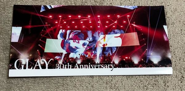 GLAY×GIGOキャンペーン第2弾、ノベルティ クリアマルチケース 集合ライブ風景です。