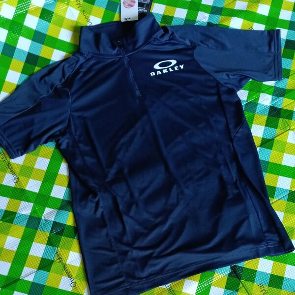 OAKLEY オークリー 半袖モックネック JPN M