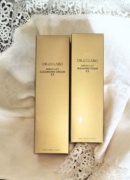 2個セット ドクターシーラボ エンリッチリフト ウォッシングフォームEX 150ml&クレンジングクリームEX 120g