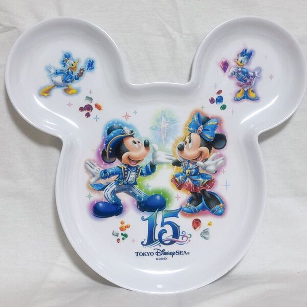 東京ディズニーシー 15周年記念 ミッキー プレート 皿