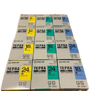 テプラPRO テープカートリッジ まとめ売り 新品未開封 13個セット