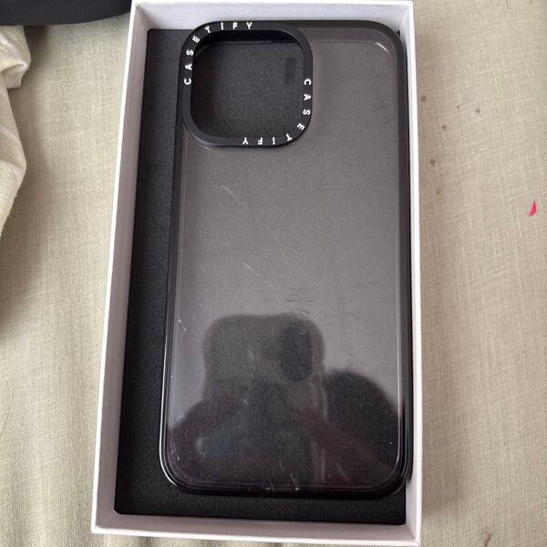 CASETiFY iPhoneケース ブラック