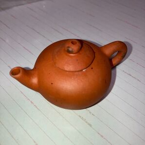 ミニチュア 急須 煎茶 道具 小さい レトロ 茶道 給水 やかん 中古品 汚れ コレクション インテリア グッズ 水やり 陶芸