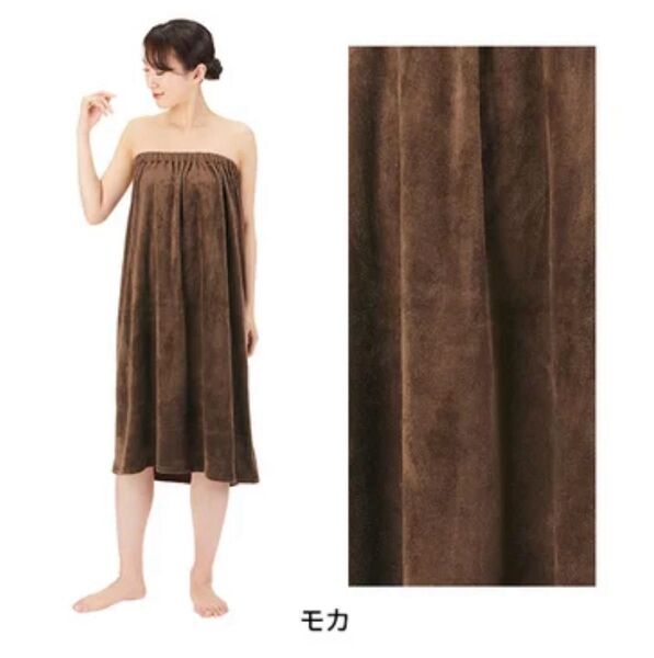 【新品未使用】マイクロファイバー ガウン (ゴム留め) Lサイズ