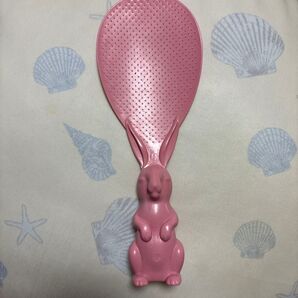 うさぎ型しゃもじ ピンク