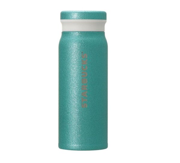 ステンレスボトルグリッターターコイズ488ml STARBUCKS スターバックス スタバ タンブラー ステンレスボトル ボトル