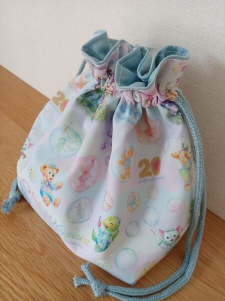 ★ダッフィーブレンズ*お弁当袋*カラフルハピネス*シャボン玉♪