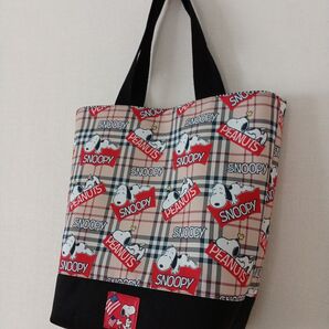★snoopy *トートバッグ*ハンドメイド* スヌーピー♪