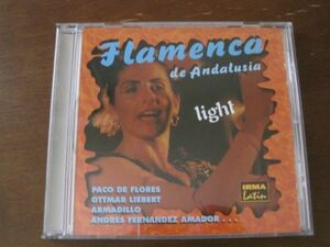 CD Flamenca De Andalucia Light Irma Latin Flamenco Various flamenco compilation album 
