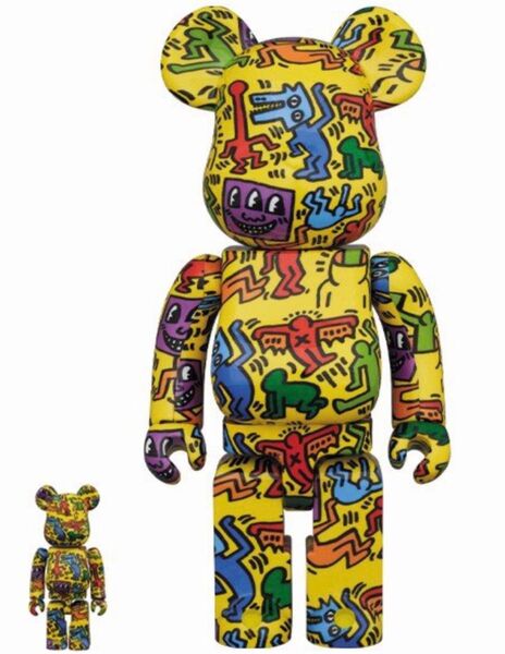 BE@RBRICK ベアブリック KEITH HARING キース・ヘリング #5 100% & 400% 新品
