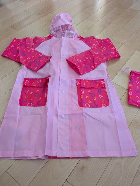 レインコート 150 女子 新品未使用