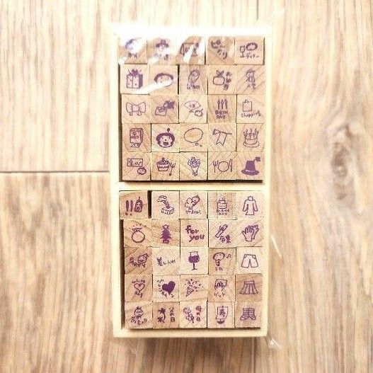 【一部使用済み】フェリシモ 1000のしるしでずっとつながる気持ちスタンプ 贈りもの