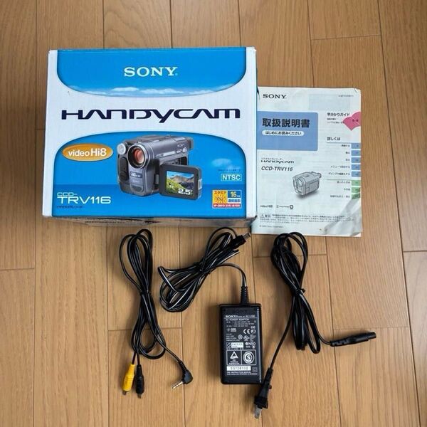 SONY ソニー ハンディカム VideoHi8Handycam CCD-TRV116 8ミリビデオカメラ