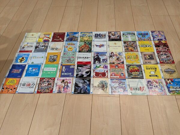 DS ゲームソフト取説のみ50枚セット