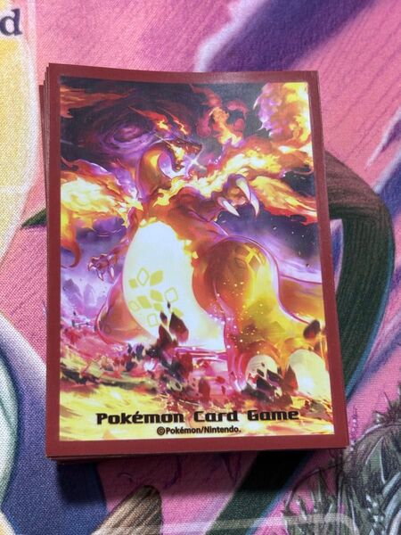 ポケモンカード キョダイマックスリザードン デッキシールド 60枚