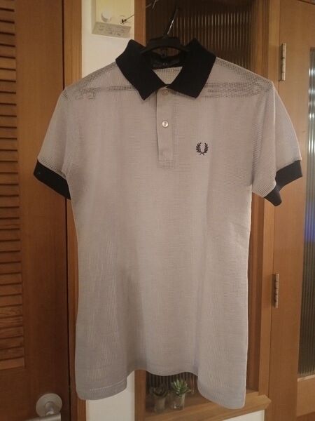Fred Perry フレッドペリー 80〜90年代メッシュ ポロシャツ サイズ36 イングランド製 希少中古品