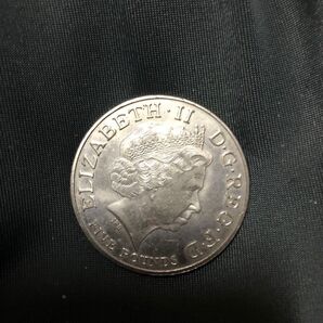 イギリス 5ポンド硬貨 1989年