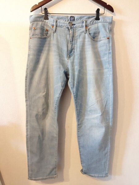 GAP デニム ライトブルー ストレッチテーパード