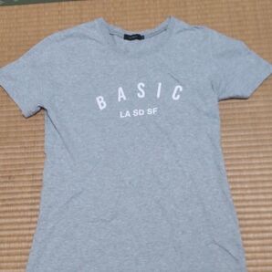BASIC Tシャツ グレー LA SD SF