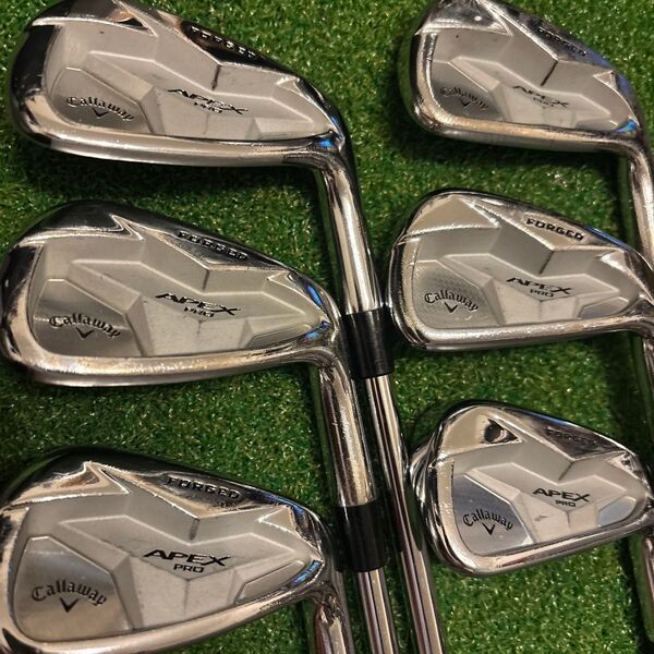 Callaway APEX PRO アイアン 6本セット モーダス120 フレックスs キャロウェイ