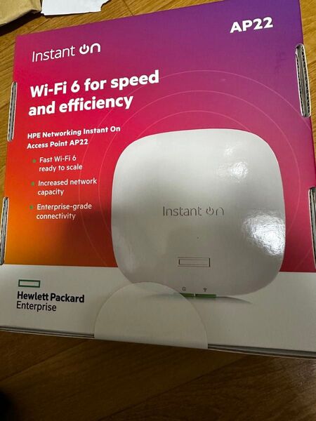 HPE Networking Instant On AP22 (JP)対応規格802.11ax (Wi-Fi6)
