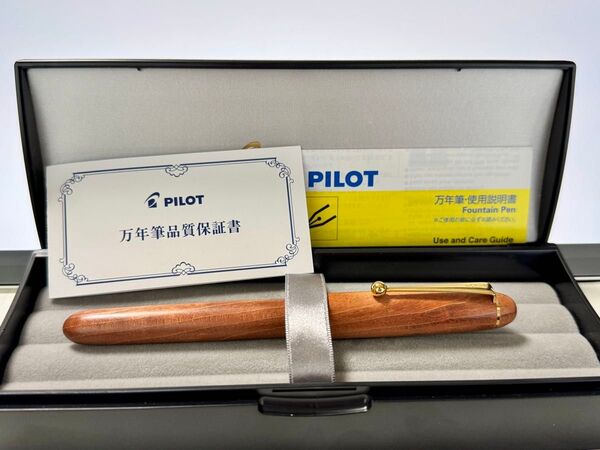 【保証書付】 PILOT 万年筆 カスタム カエデ 14K 中字 美品 万年筆 PILOT 筆記用具 パイロット 文房具
