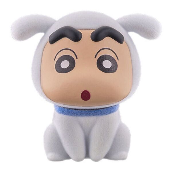 クレヨンしんちゃん シロの着ぐるみ シロがいっぱい フロッキードール フィギュア