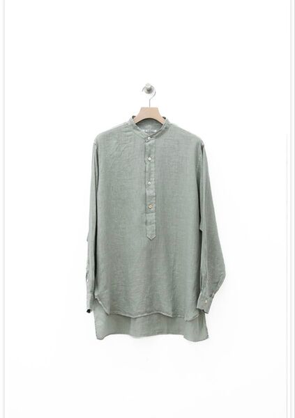 MAATEE&SONSドSリネン Pullover Shirts takesumi マーティーアンドサンズ プルオーバー シャツ