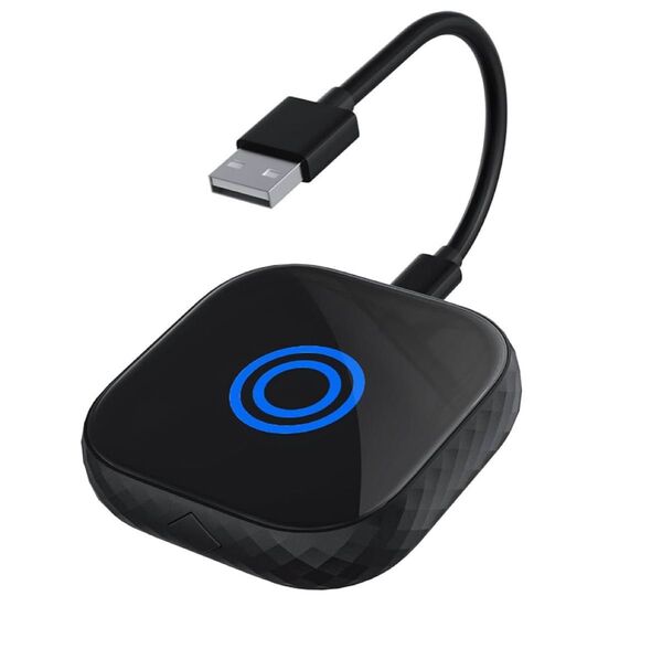 2in1 CarPlayワイヤレスアダプター カープレイワイヤレス化 ワイヤレス カープレイ