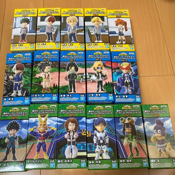 ワールドコレクタブルフィギュア 僕のヒーローアカデミア