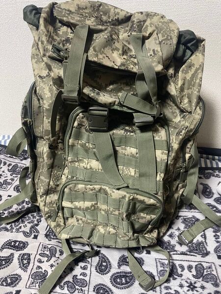 ウクライナ軍2015年式mm14迷彩大型背嚢(訳あり)