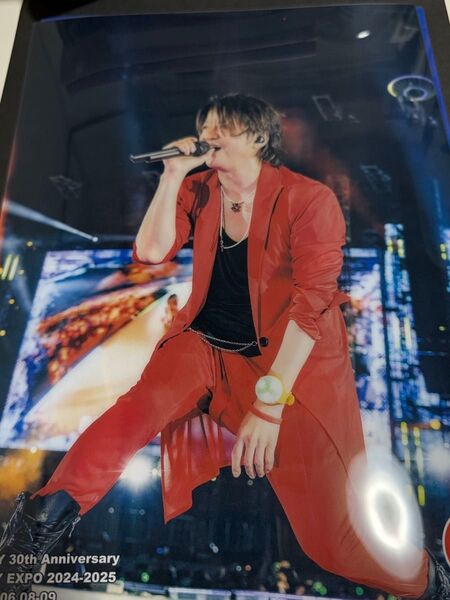 GLAY エンタメくじ クリアポスター賞 4枚セット ②