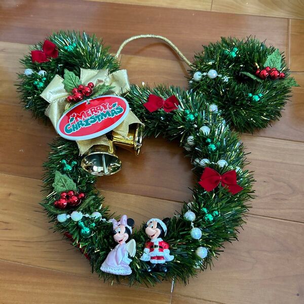 レア 東京ディズニーリゾート クリスマスリース ミッキー ミニー