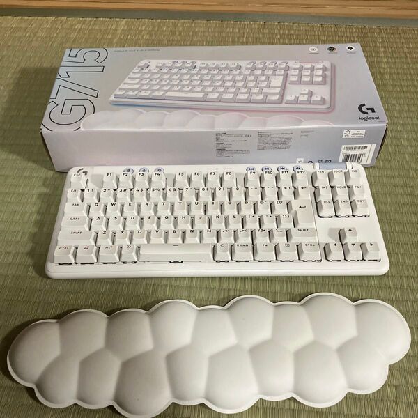 ロジクール G715 ワイヤレスゲーミングキーボード タクタイル G715WL-TC(ホワイトミスト)
