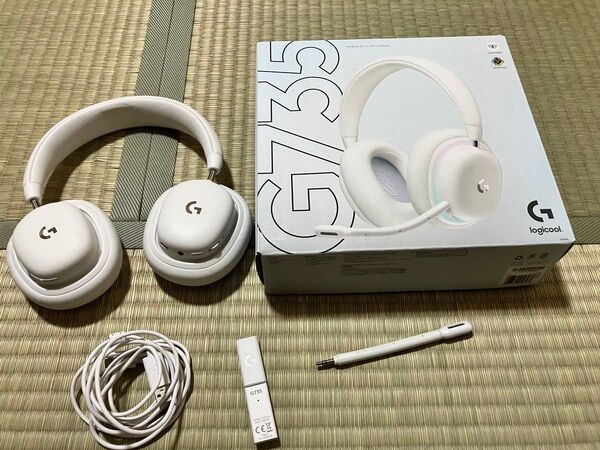 G735 ワイヤレス ゲーミング ヘッドセット G735WL(ホワイトミスト)