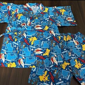ポケモン 甚平 120 キッズ 男の子