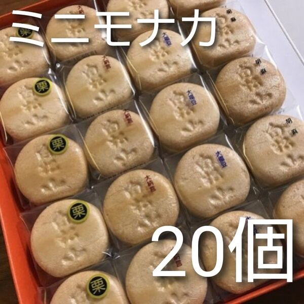 白松がモナカ『仙台銘菓 ミニモナカ(詰合せ)4種20個入り』