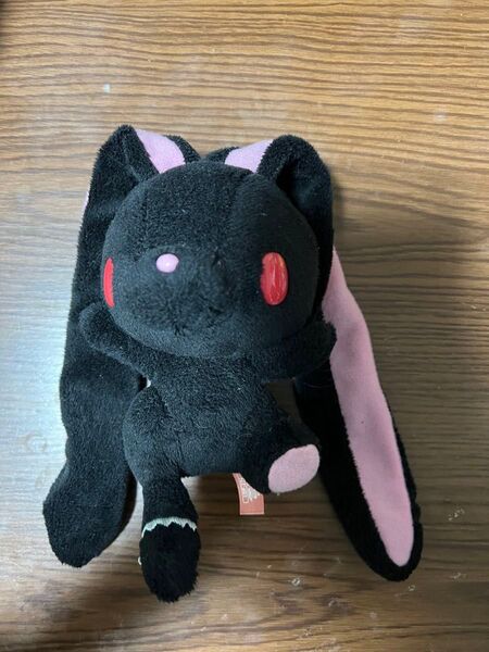 チャックス 汎用うさぎ ぬいぐるみ まんまと罠にver ブラック